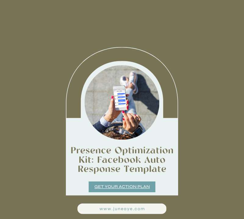 Presence Optimization Kit: Facebook Auto Response Template